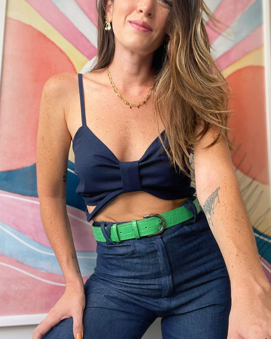 Cinto Windsor Verde Bandeira