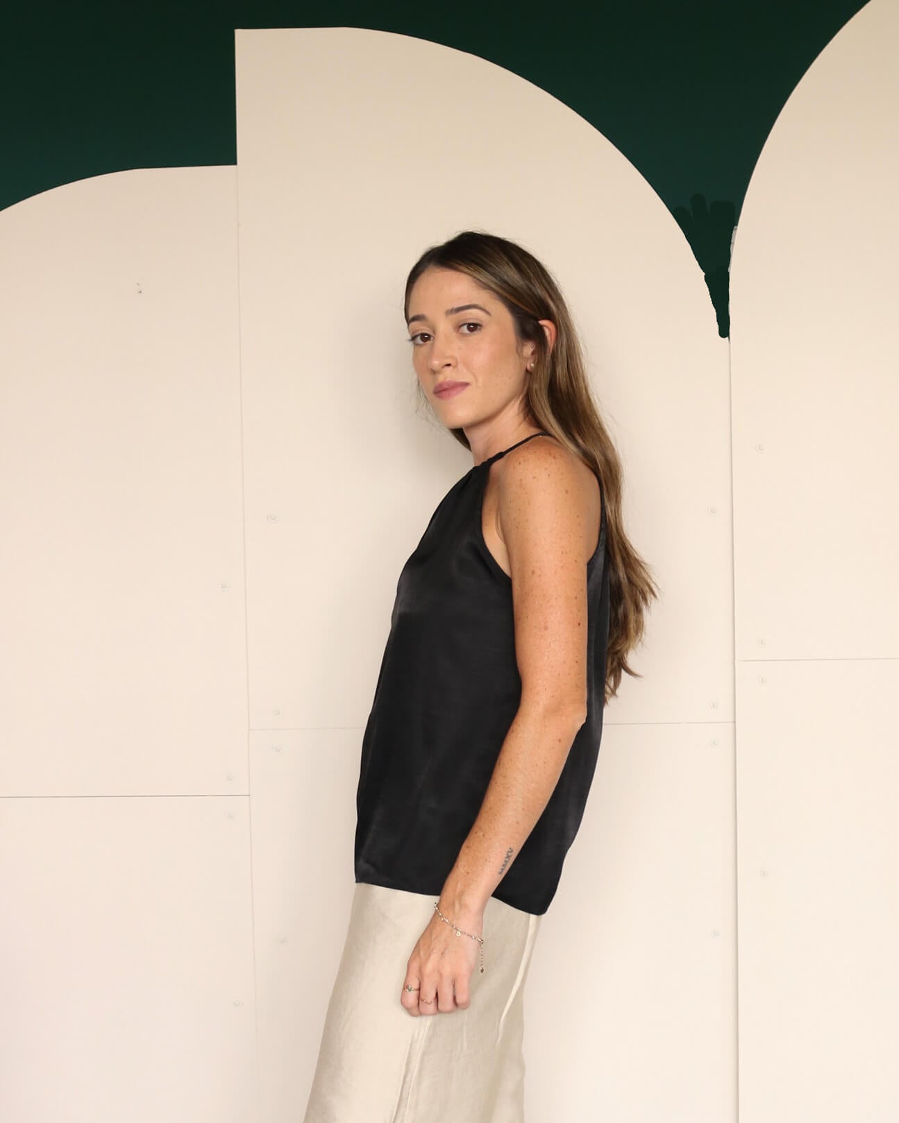 Blusa Alças Thaís Preta