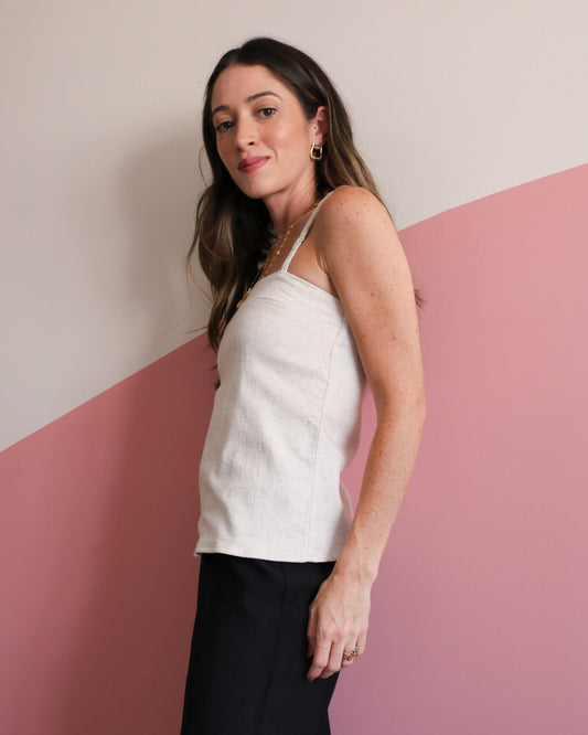 Blusa Alças Kiara Cru