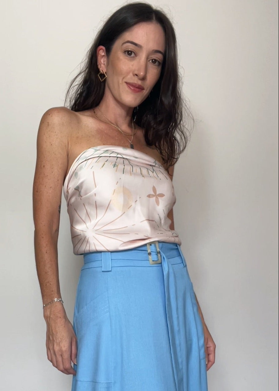 Lenço Estampado Portal