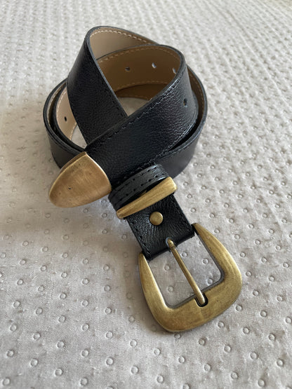 Cinto Liso Sabrina Preto