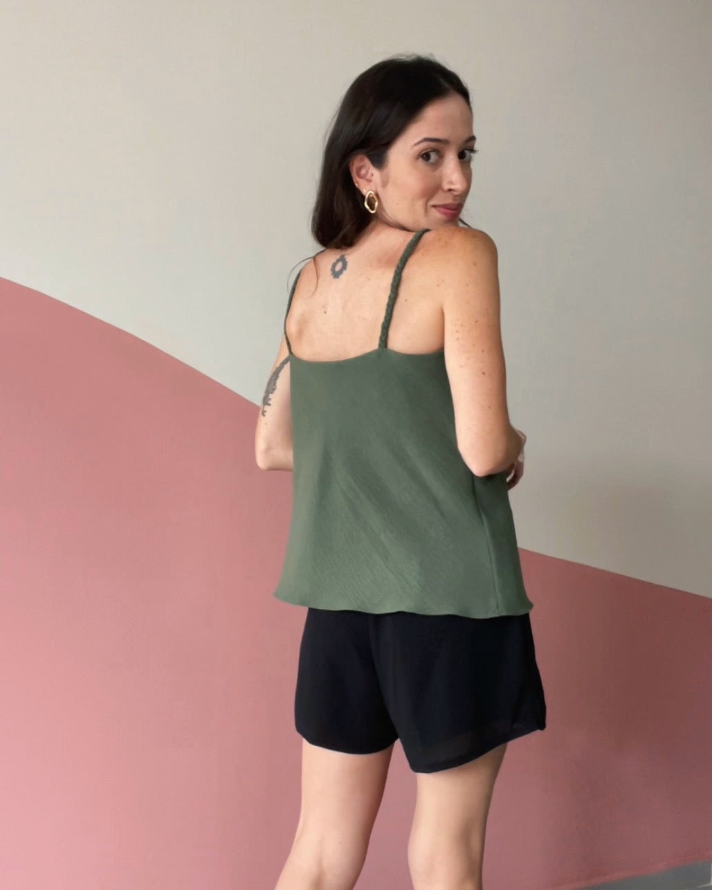 Blusa de Alças Tranças Degagê Lia Oliva
