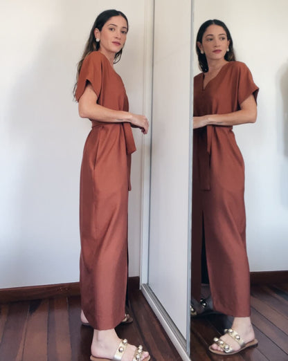 Vestido Daphne Terra