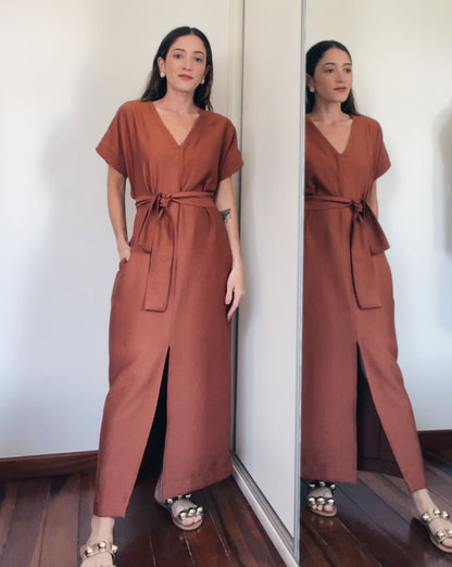 Vestido Daphne Terra