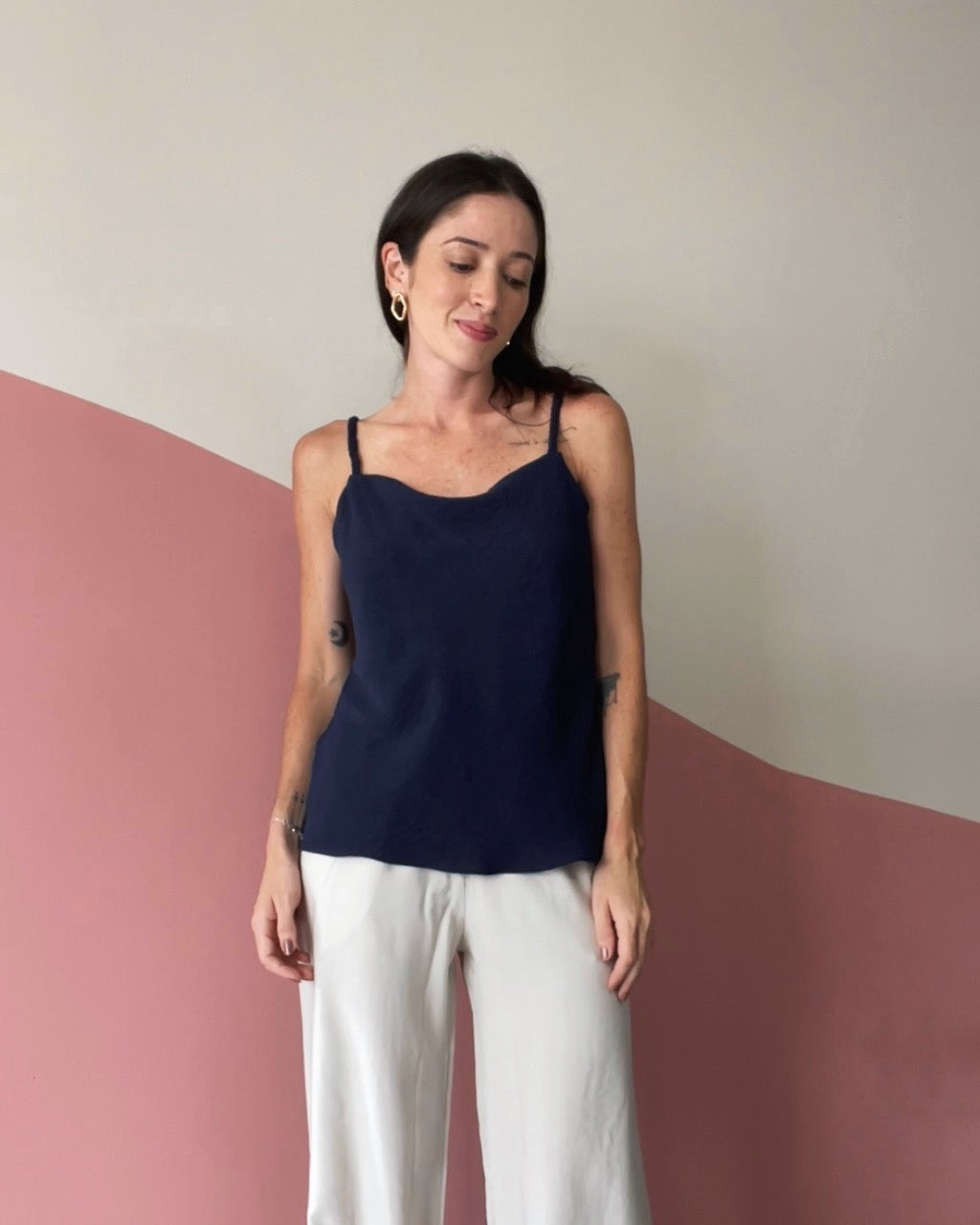 Blusa de Alças Tranças Degagê Lia Marinho