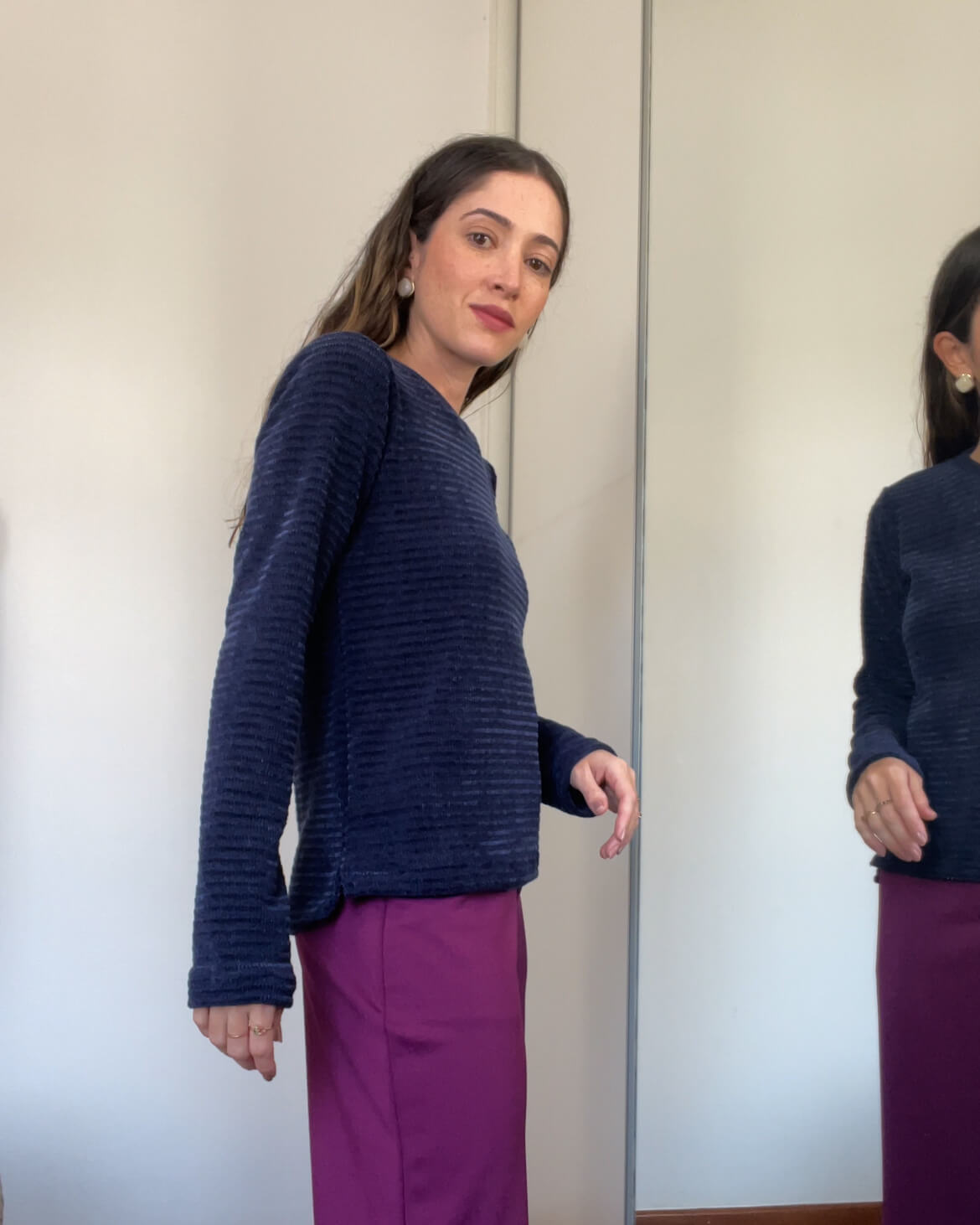 Blusa Bertha Penélope Marinho