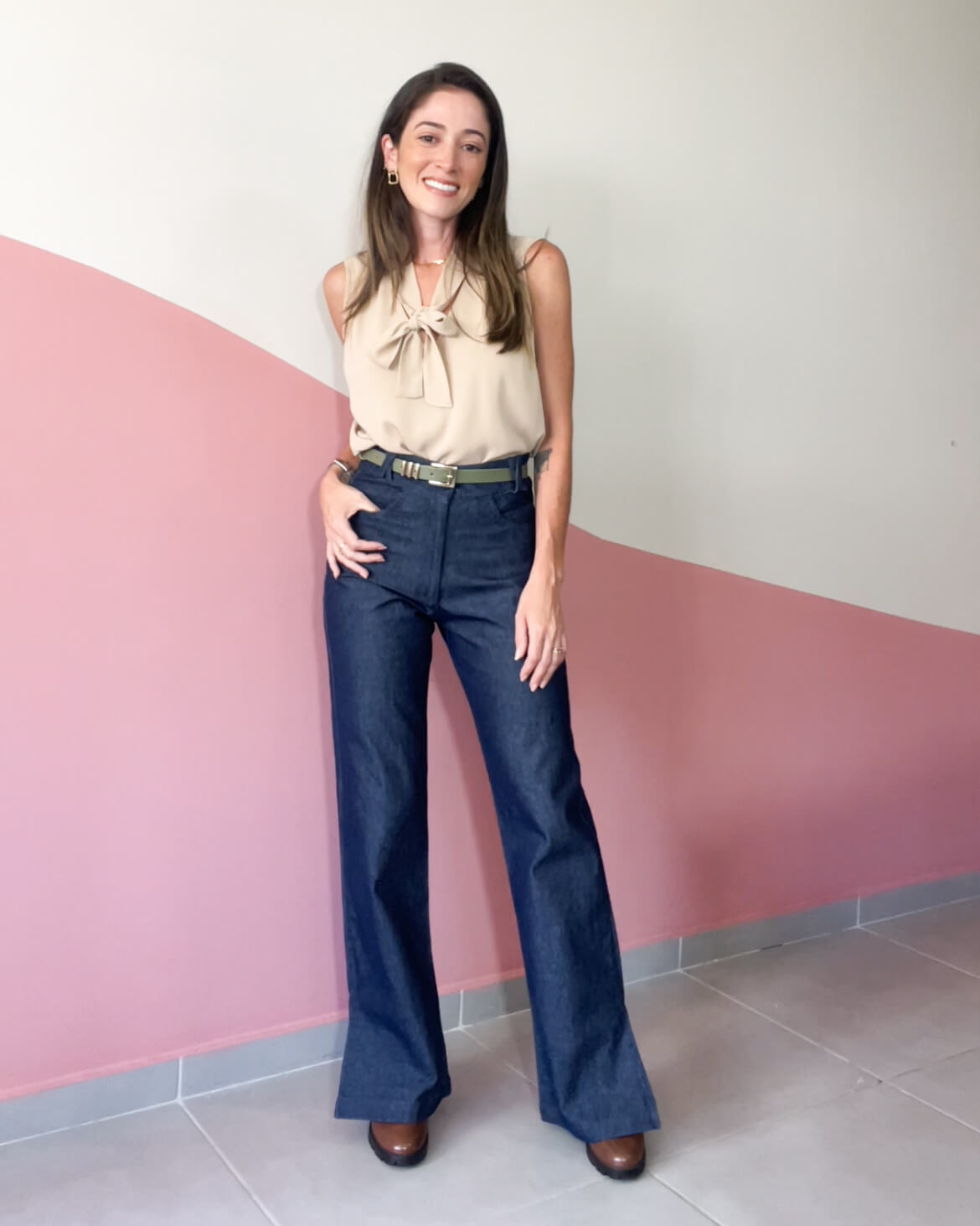 Calça Dulce Jeans Azul Marinho