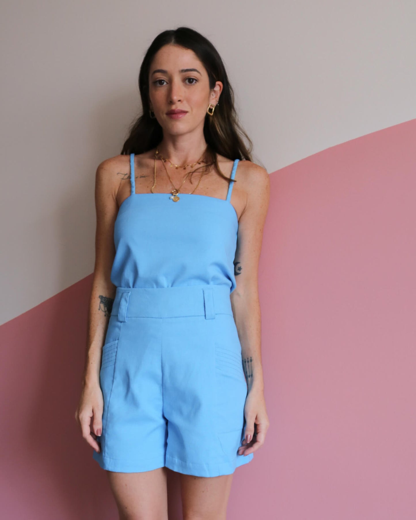 Blusa Alças Kiara Hortência