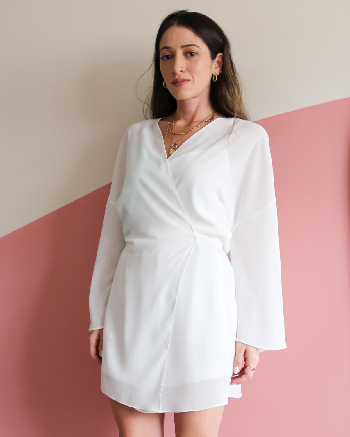 Quimono Texturizado com Amarração Jane Off White