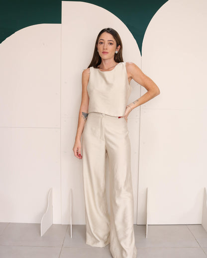 Blusa Assimétrica Marie Andiroba